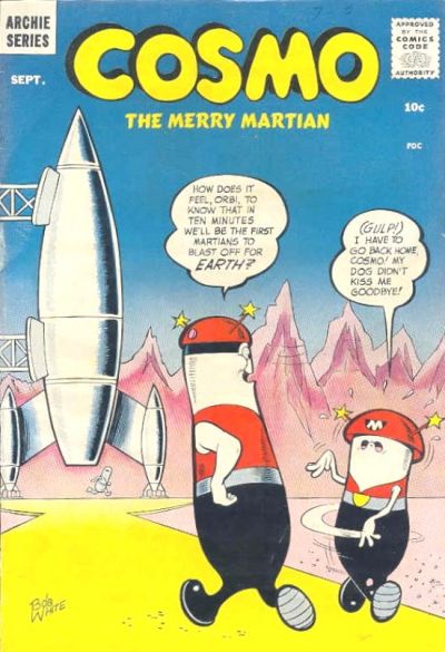 Cover for Cosmo the Merry Martian (Archie, 1958 series) #1