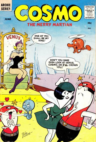 Cover for Cosmo the Merry Martian (Archie, 1958 series) #4