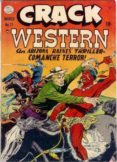 Cover for Crack Western (Quality Comics, 1949 series) #77