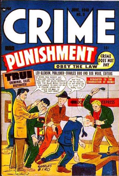Cover for Crime and Punishment (Lev Gleason, 1948 series) #3