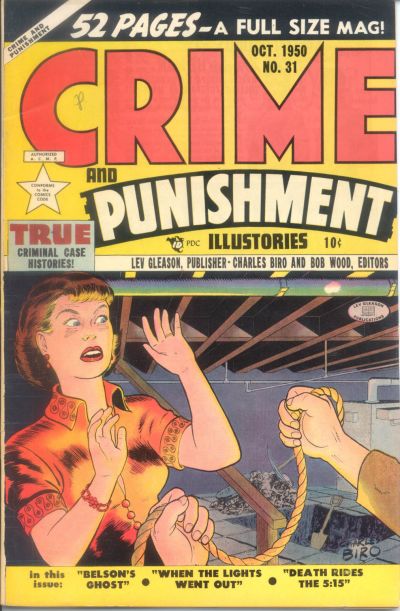 Cover for Crime and Punishment (Lev Gleason, 1948 series) #31