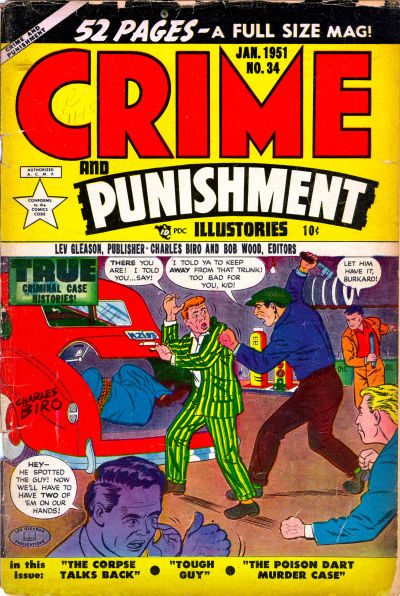 Cover for Crime and Punishment (Lev Gleason, 1948 series) #34