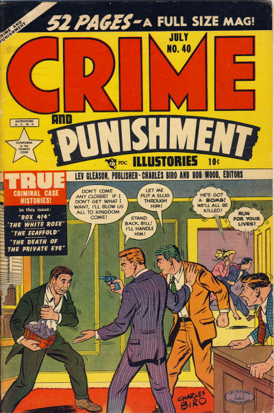 Cover for Crime and Punishment (Lev Gleason, 1948 series) #40