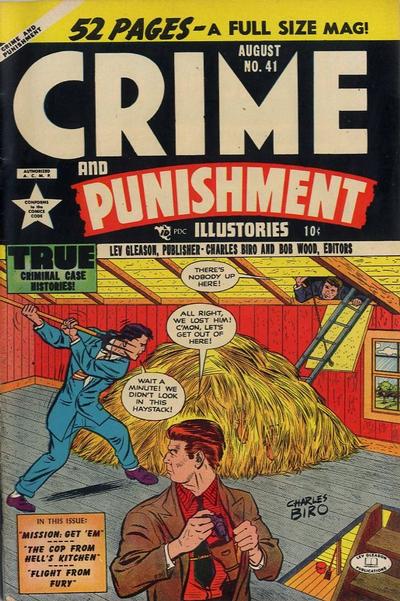 Cover for Crime and Punishment (Lev Gleason, 1948 series) #41