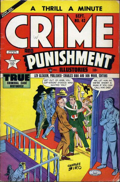 Cover for Crime and Punishment (Lev Gleason, 1948 series) #42