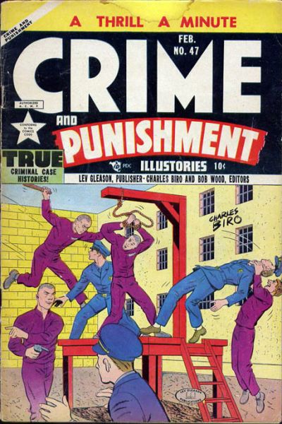 Cover for Crime and Punishment (Lev Gleason, 1948 series) #47