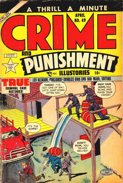 Cover for Crime and Punishment (Lev Gleason, 1948 series) #49