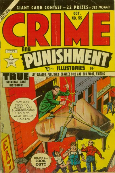 Cover for Crime and Punishment (Lev Gleason, 1948 series) #55