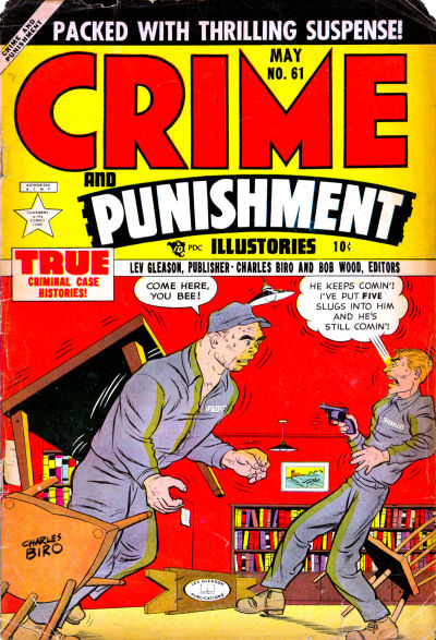 Cover for Crime and Punishment (Lev Gleason, 1948 series) #61