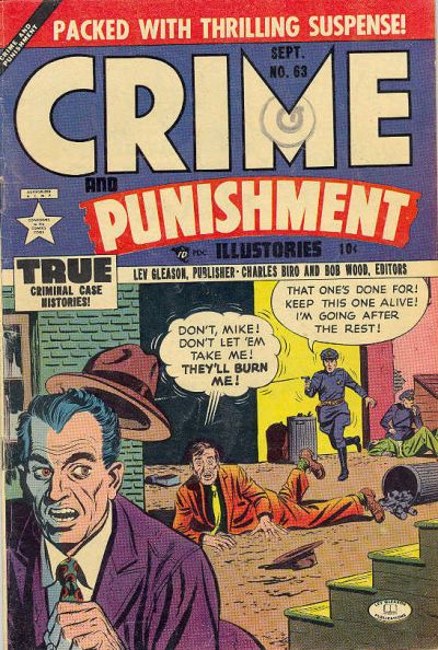 Cover for Crime and Punishment (Lev Gleason, 1948 series) #63