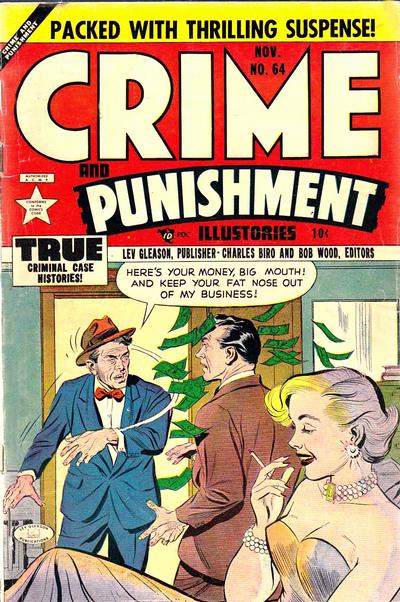 Cover for Crime and Punishment (Lev Gleason, 1948 series) #64