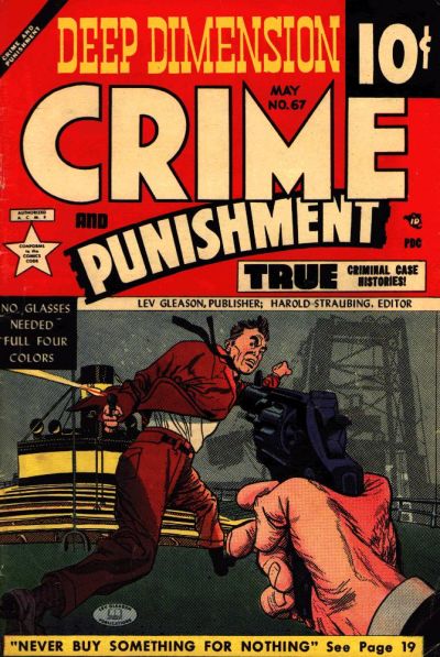 Cover for Crime and Punishment (Lev Gleason, 1948 series) #67