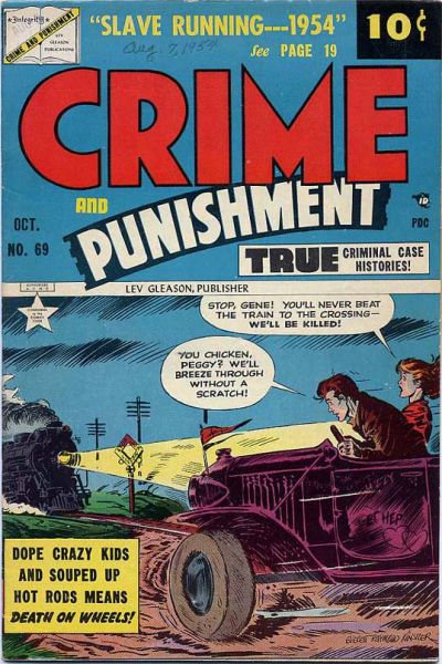 Cover for Crime and Punishment (Lev Gleason, 1948 series) #69