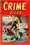 Cover for Crime Files (Pines, 1952 series) #6