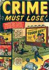 Cover for Crime Must Lose (Marvel, 1950 series) #5