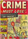 Cover for Crime Must Lose (Marvel, 1950 series) #6