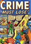 Cover for Crime Must Lose (Marvel, 1950 series) #8