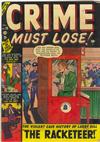 Cover for Crime Must Lose (Marvel, 1950 series) #10