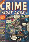 Cover for Crime Must Lose (Marvel, 1950 series) #12