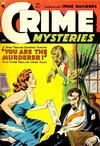 Cover for Crime Mysteries (Ribage, 1952 series) #9