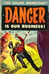 Cover for Danger Is Our Business! (Toby, 1953 series) #3