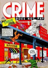 Cover Thumbnail for Crime Does Not Pay (Lev Gleason, 1942 series) #30