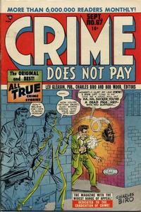 Cover Thumbnail for Crime Does Not Pay (Lev Gleason, 1942 series) #67