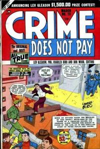 Cover Thumbnail for Crime Does Not Pay (Lev Gleason, 1942 series) #73