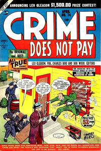 Cover Thumbnail for Crime Does Not Pay (Lev Gleason, 1942 series) #74