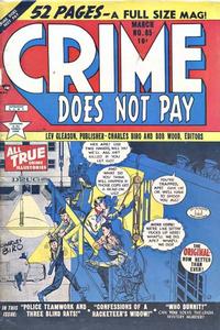 Cover for Crime Does Not Pay (Lev Gleason, 1942 series) #85