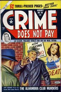 Cover Thumbnail for Crime Does Not Pay (Lev Gleason, 1942 series) #90