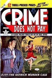 Cover for Crime Does Not Pay (Lev Gleason, 1942 series) #93