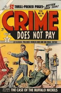 Cover for Crime Does Not Pay (Lev Gleason, 1942 series) #95