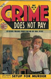Cover for Crime Does Not Pay (Lev Gleason, 1942 series) #98