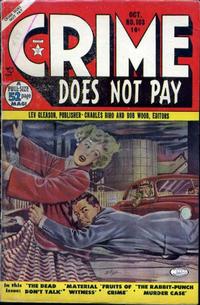Cover for Crime Does Not Pay (Lev Gleason, 1942 series) #103
