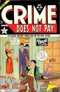 Cover for Crime Does Not Pay (Lev Gleason, 1942 series) #105