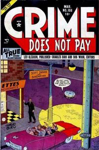Cover Thumbnail for Crime Does Not Pay (Lev Gleason, 1942 series) #108