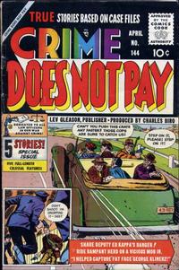 Cover for Crime Does Not Pay (Lev Gleason, 1942 series) #144