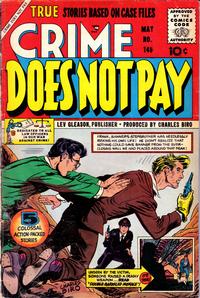 Cover for Crime Does Not Pay (Lev Gleason, 1942 series) #145
