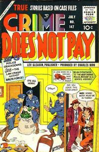Cover for Crime Does Not Pay (Lev Gleason, 1942 series) #147