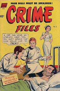 Cover Thumbnail for Crime Files (Pines, 1952 series) #5