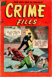 Cover Thumbnail for Crime Files (Pines, 1952 series) #6