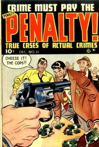 Cover for Crime Must Pay the Penalty (Ace Magazines, 1948 series) #11