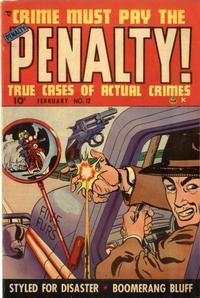 Cover Thumbnail for Crime Must Pay the Penalty (Ace Magazines, 1948 series) #12