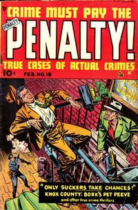 Cover for Crime Must Pay the Penalty (Ace Magazines, 1948 series) #18