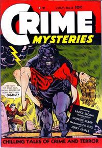 Cover Thumbnail for Crime Mysteries (Ribage, 1952 series) #2
