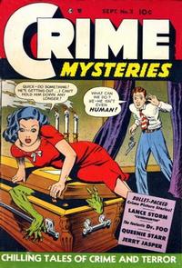 Cover Thumbnail for Crime Mysteries (Ribage, 1952 series) #3
