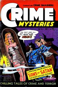 Cover Thumbnail for Crime Mysteries (Ribage, 1952 series) #7