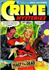 Cover Thumbnail for Crime Mysteries (Ribage, 1952 series) #15