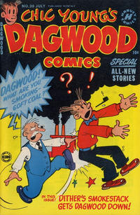 Cover Thumbnail for Chic Young's Dagwood Comics (Harvey, 1950 series) #20